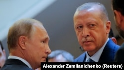 Ərdoğan Vladimir Putinin ən çox görüşdüyü xarici liderdir 