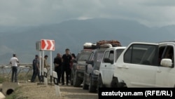 Qarabağ erməniləri Laşın yolunda