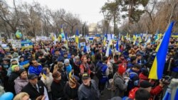 Украинадағы соғысқа қарсы митинг. 6 наурыз 2022 жыл.