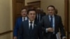  Kazakhstan - Majilis deputies leave the conference hall. Astana, 5September2018.