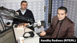 Adıgözəl Məmmədov və Faiq Qəzənfəroğlu (sağda)