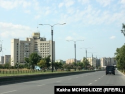 Rustavi şəhərinin mərkəzi