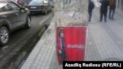 İlin əvvəlində Şəkidə "Xədicəni Azad Et" plakatları yayılmışdı