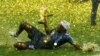 RUSSIA -- Soccer Football - World Cup - Final - France v Croatia - Luzhniki Stadium, Moscow, Russia - July 15, 2018 France's Benjamin Mendy celebrates with the trophy after winning the World Cup 