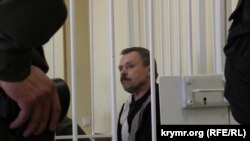 Василий Ганыш на судебном заседании в Киеве 12 мая 2015