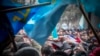 Митинг в поддержку территориальной целостности Украины. Симферополь, 26 февраля 2014 года