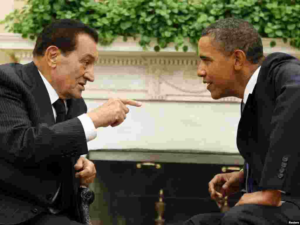 HÜSNÜ MÜBARƏK VƏ BARAK OBAMA. 2010