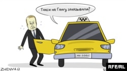 Политическая карикатура Евгении Олейник